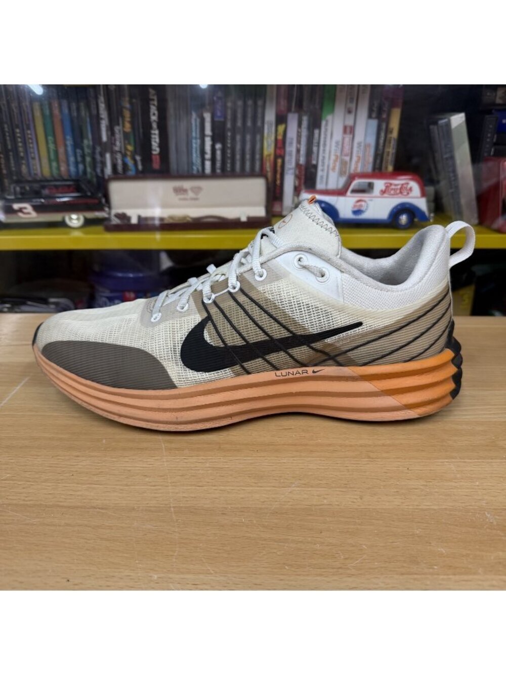NIKE Lunar Roam Summit White/Khaki Copper Shoes Sneakers DV2440-101 Men's 11.5